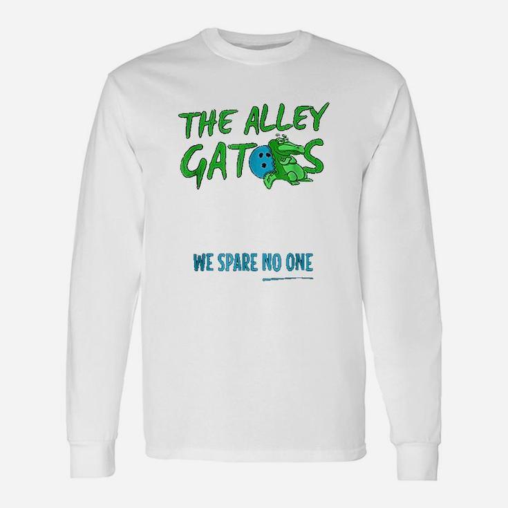 Alley Gator Bowling Long Sleeve T-Shirt