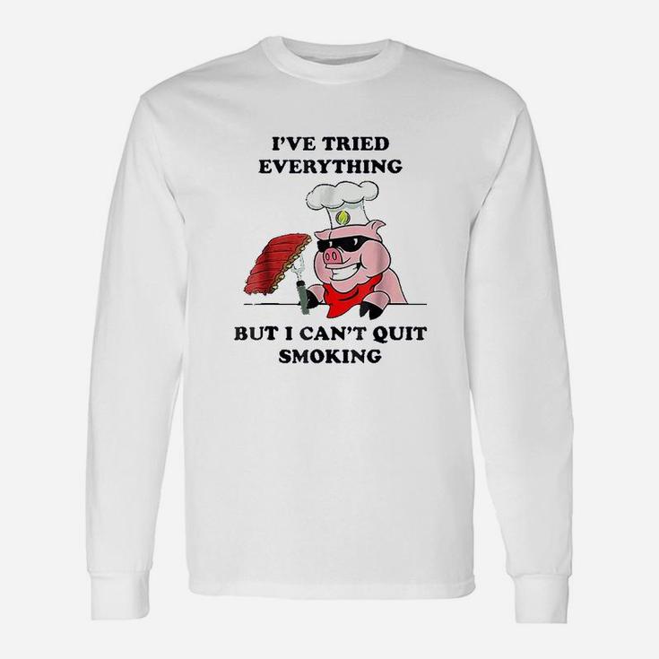 Bbq Grill Master Cant Quit Smoking Meat Unisex Long Sleeve