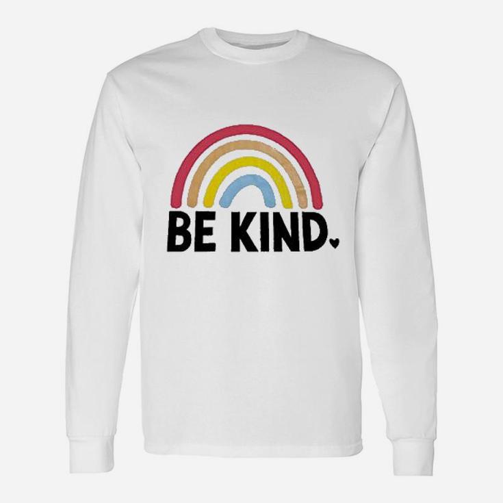 Be Kind Rainbow Unisex Long Sleeve