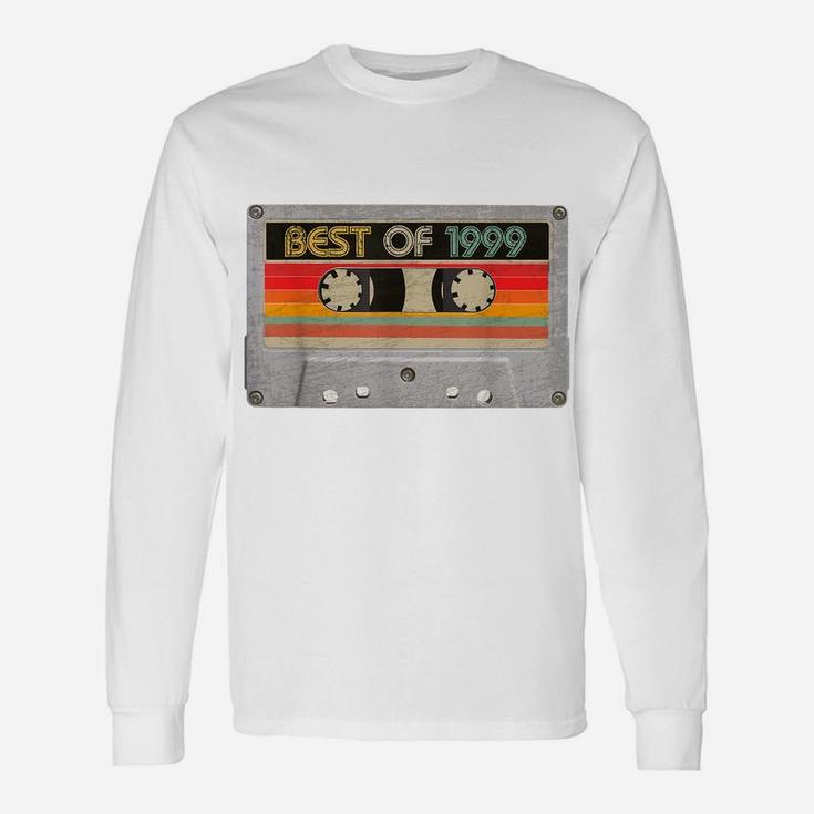 Best Of 1999 21St Birthday Gifts Cassette Tape Vintage Unisex Long Sleeve