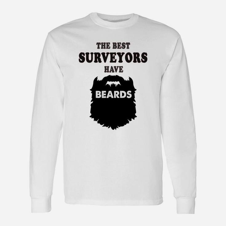 Best Surveyor Premium Beards Surveying Land Tee Long Sleeve T-Shirt
