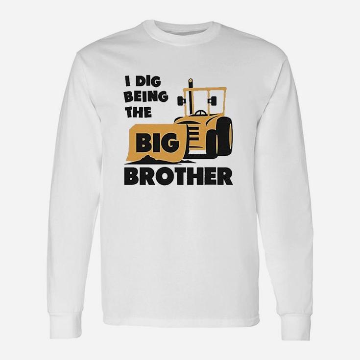 Big Brother Gift For Tractor Unisex Long Sleeve