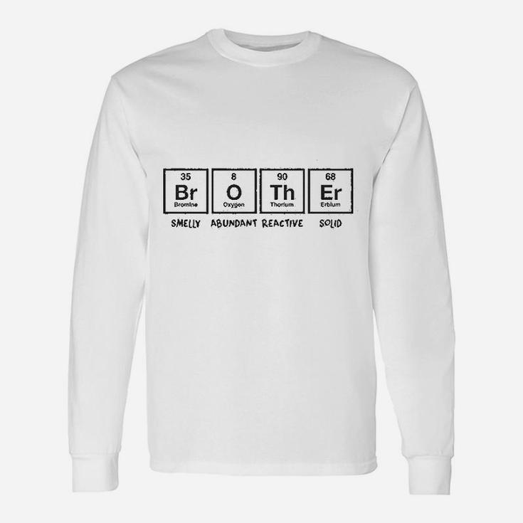 Brother Periodic Table Long Sleeve T-Shirt