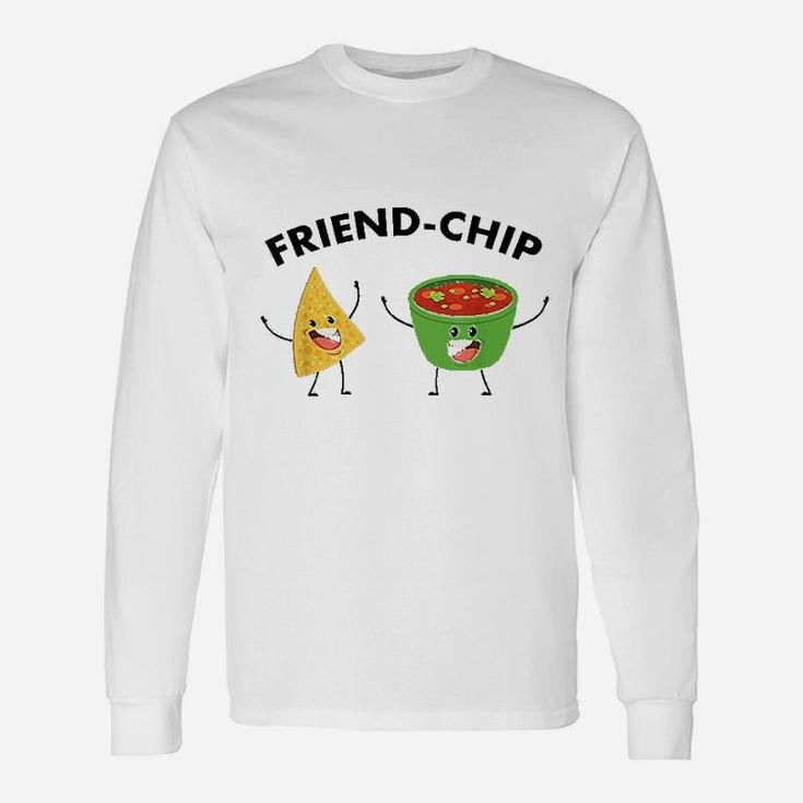 Chips And Salsa Kawaii Funny Friend Chip Unisex Long Sleeve