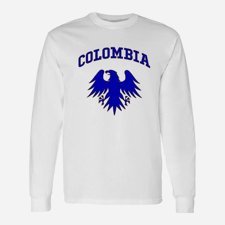 Colombia Choose Your Country Flag  Unisex Long Sleeve