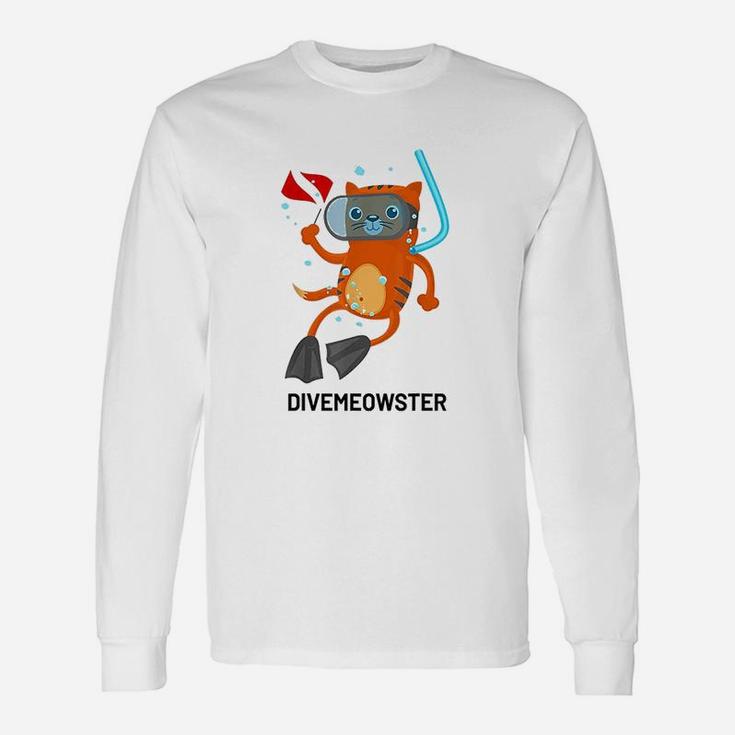 Dive Meowster Unisex Long Sleeve