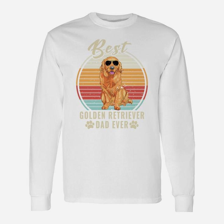 Dogs 365 Best Golden Retriever Dad Ever Fathers Day Dog Gift Unisex Long Sleeve
