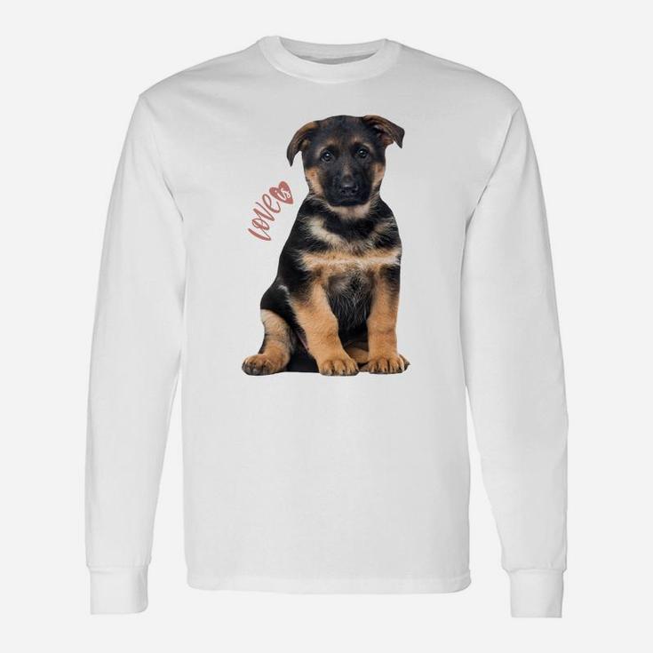 German Shepherd Shirt Shepard Dog Mom Dad Love Pet Puppy Tee Sweatshirt Unisex Long Sleeve