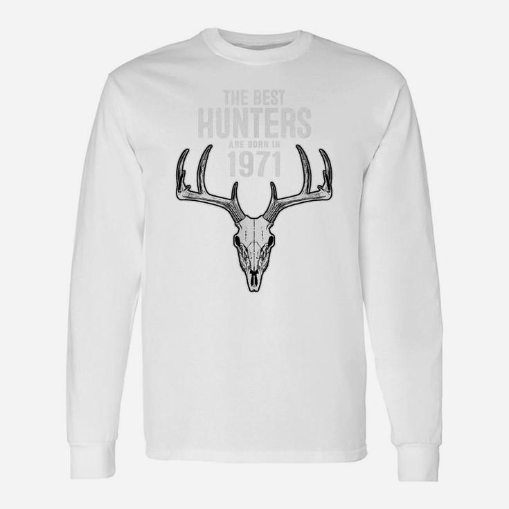 Gift For 50 Year Old Deer Hunter Hunting 1971 50Th Birthday Unisex Long Sleeve