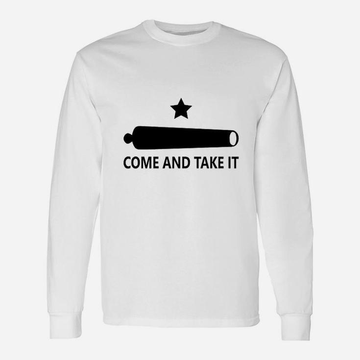 Gonzales Flag Come And Take It Triblend Unisex Long Sleeve