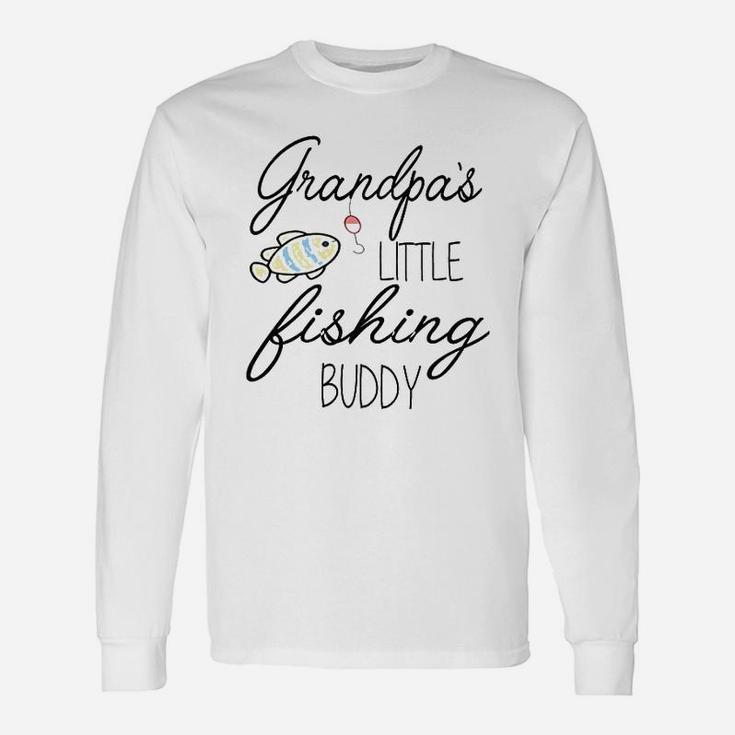Grandpas Fishing Buddy Long Sleeve T-Shirt