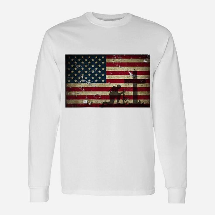 Home Of The Free Because Of The Brave - Veterans Tshirt Unisex Long Sleeve