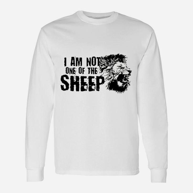 I Am Not One Of The Sheep Unisex Long Sleeve