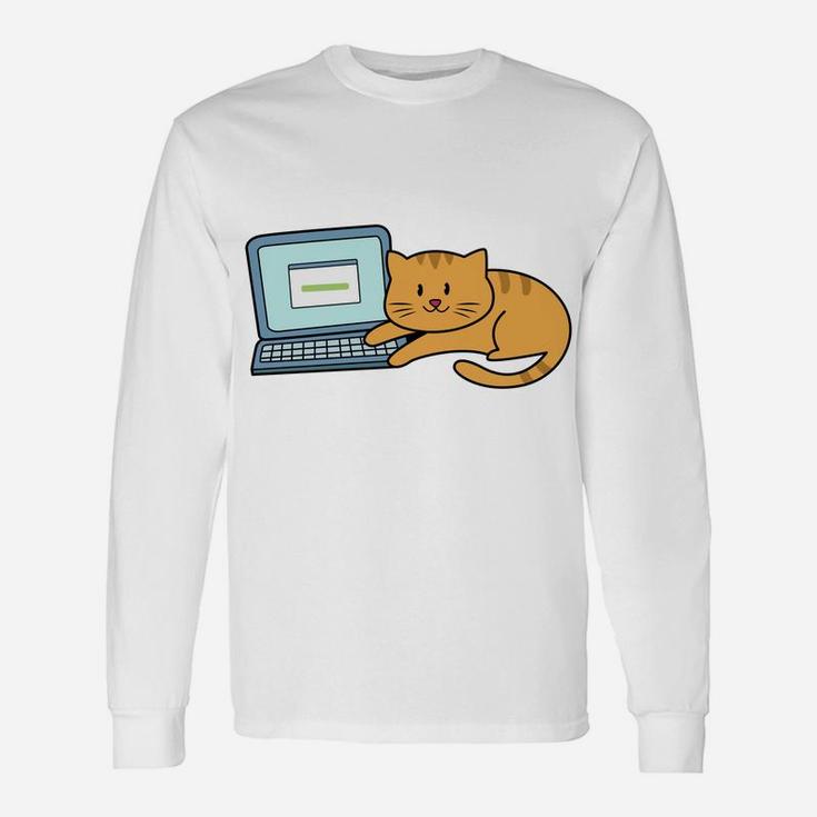 I Are Programmer I Make Computer Beep Funny Cute Cat Hoodie Unisex Long Sleeve