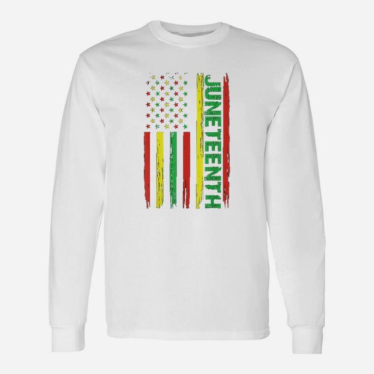 Juneteenth In A Flag Unisex Long Sleeve