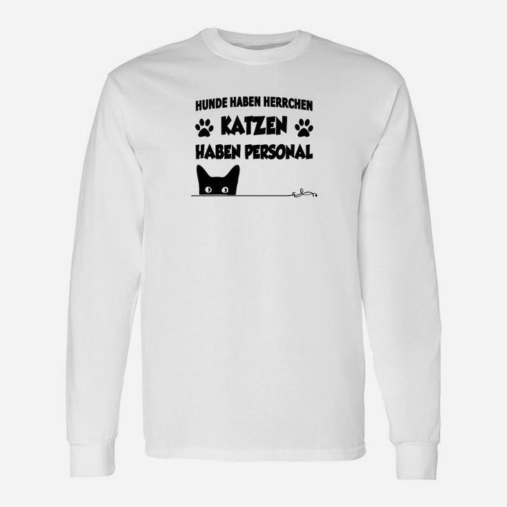 Katzzen Haben Persönliches Langarmshirts