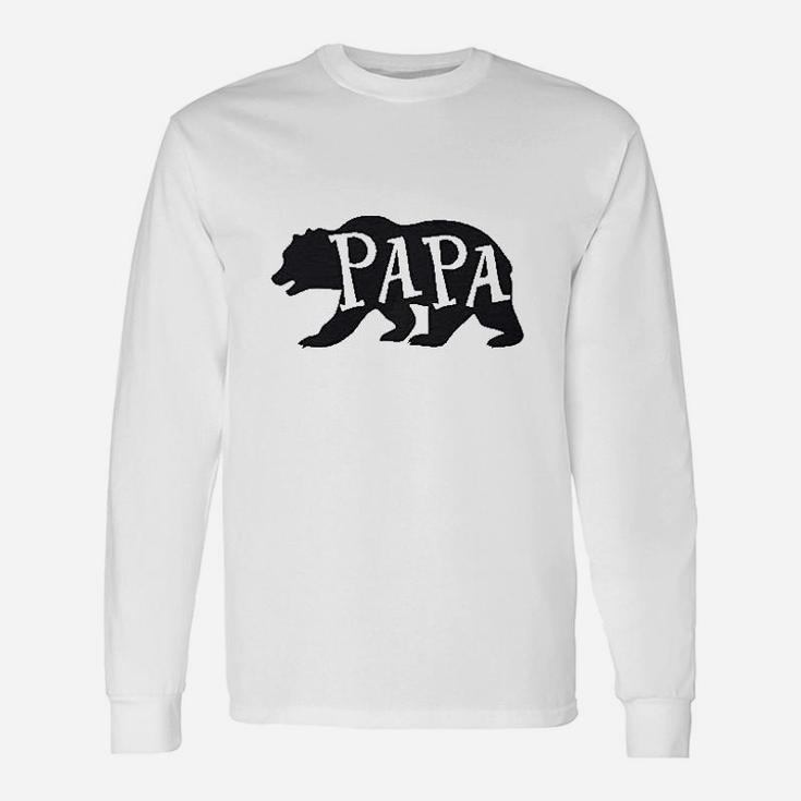 Matching Father And Son Papa Bear Daddy Bear Little Baby Family Unisex Long Sleeve