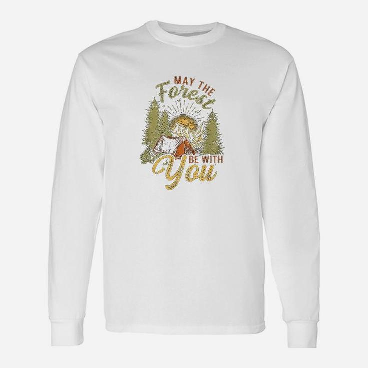 May The Forest Be With You Camping Unisex Long Sleeve