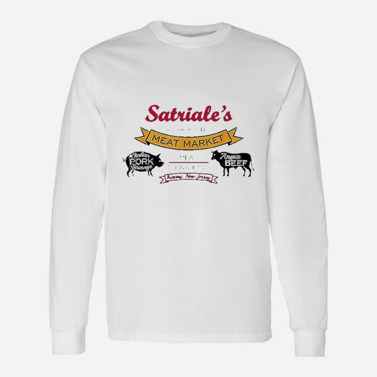 Meat Market Funny Meat Pork Store Satriales Lover Gift Unisex Long Sleeve