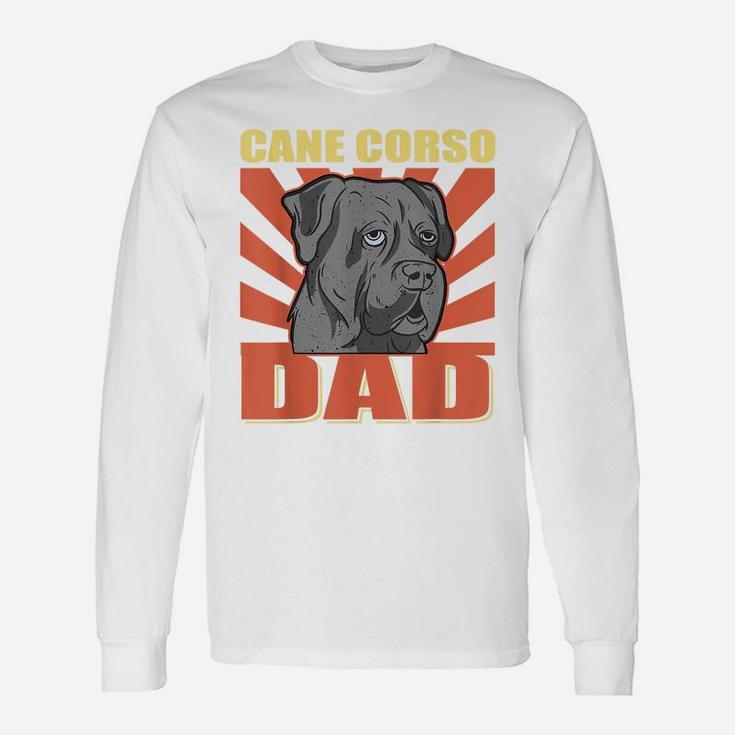 Mens Cane Corso Dad | Dog Owner Cane Corso Unisex Long Sleeve