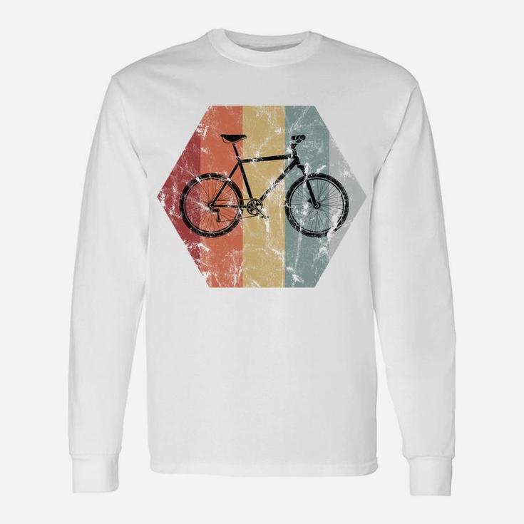 Mountain Bike Bicycle - Retro Vintage Men Ladies Sweatshirt Unisex Long Sleeve