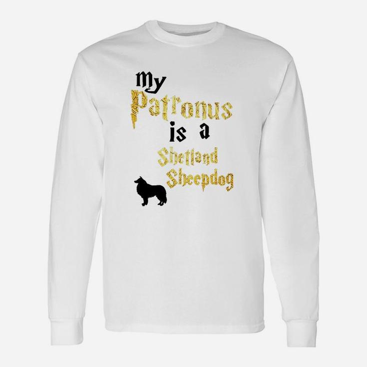 My Patronus Is A Shetland Sheepdog Unisex Long Sleeve
