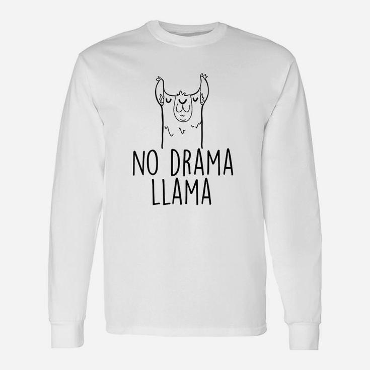 No Drama Llama Unisex Long Sleeve