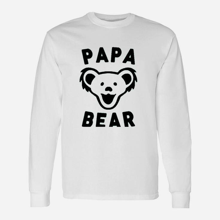 Papa Bear Best Grateful Dad Ever Unisex Long Sleeve