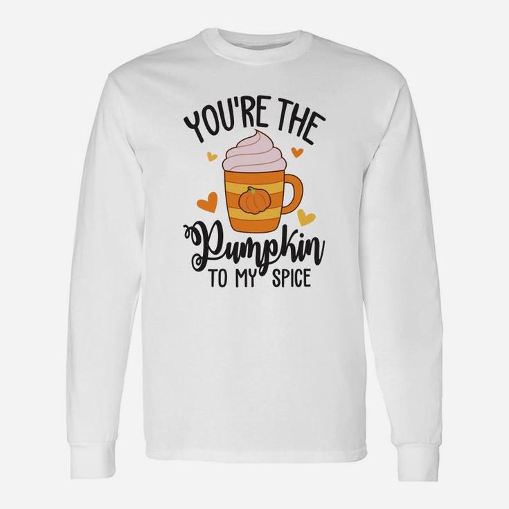You Are The Pumpkin To My Spice Valentine Happy Valentines Day Long Sleeve T-Shirt