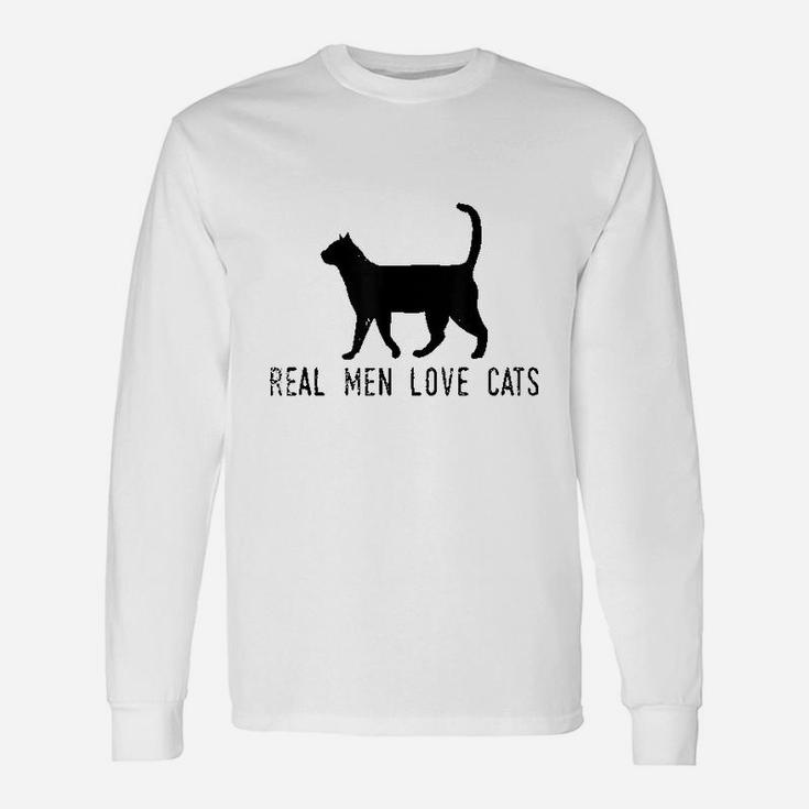 Real Men Love Cats Long Sleeve T-Shirt