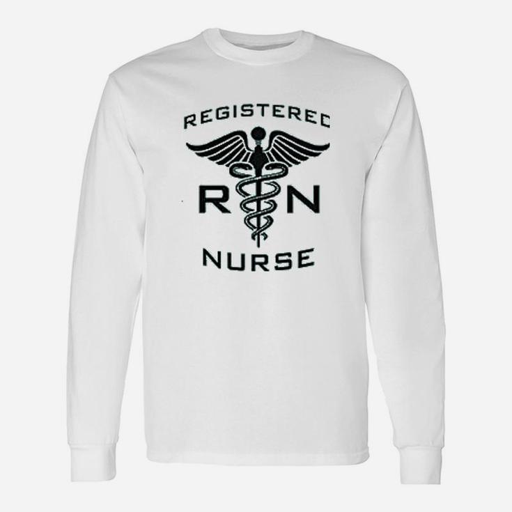 Rn Registered Nurse Unisex Long Sleeve