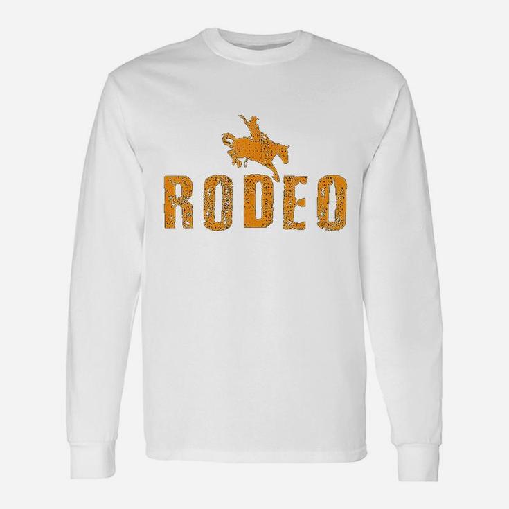 Rodeo Horse Western Country Vintage Unisex Long Sleeve