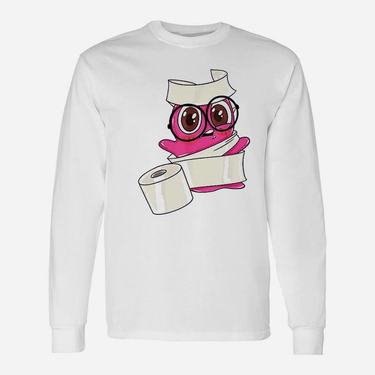 Sam In A Toilet Paper Unisex Long Sleeve
