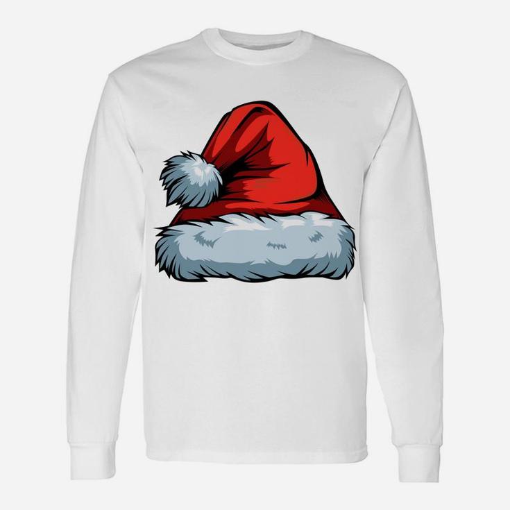 Santa's Favorite Nurse Funny Christmas Gift Idea For Nursing Sweatshirt Unisex Long Sleeve