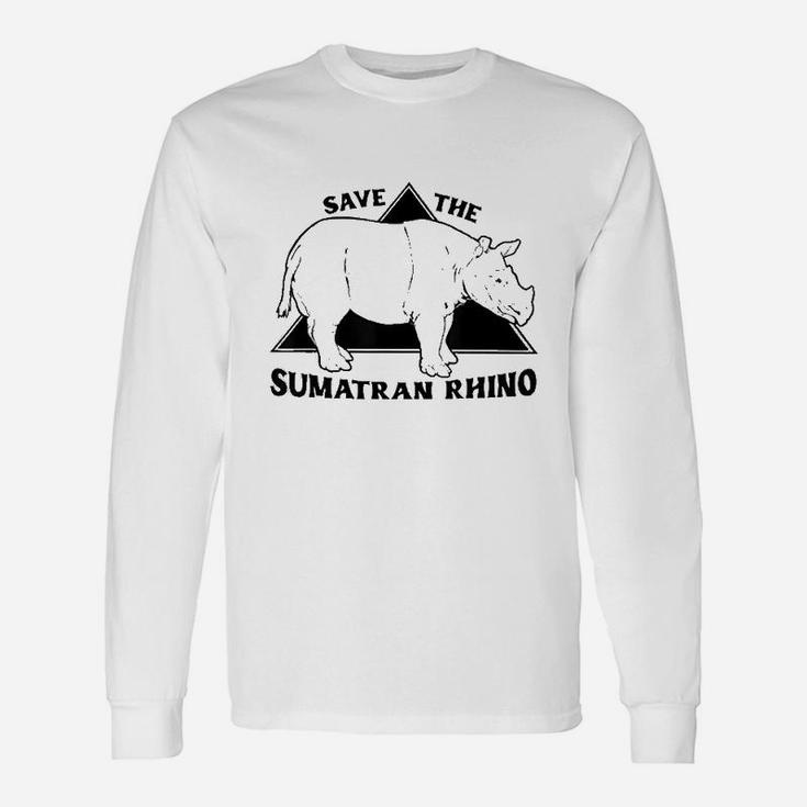 Save The Rhinos Unisex Long Sleeve