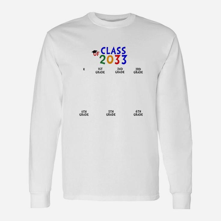 School Space For Handprints Double Sided Long Sleeve T-Shirt