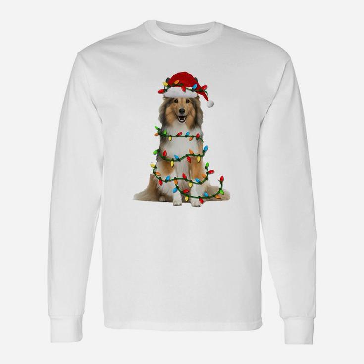 Sheltie Christmas Sweatshirt Sheltie Dog Xmas Gift Unisex Long Sleeve