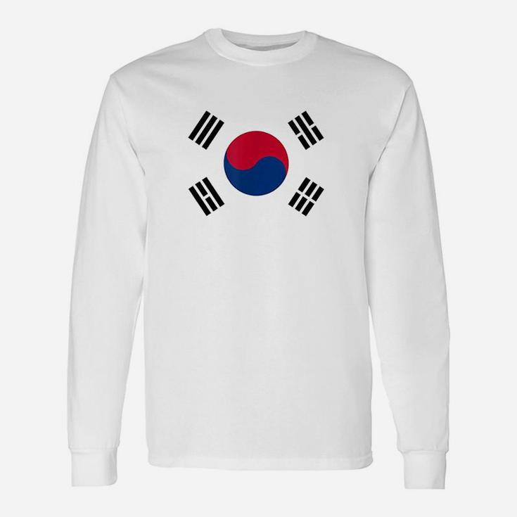 South Korean Flag Unisex Long Sleeve