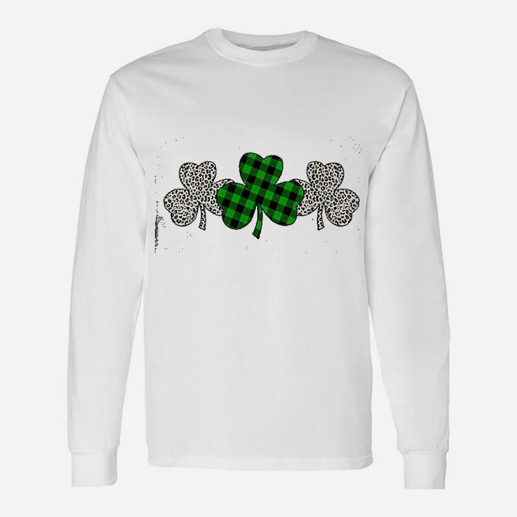 St Patricks Day Lucky Irish Shamrock Paddy's Day Long Sleeve T-Shirt