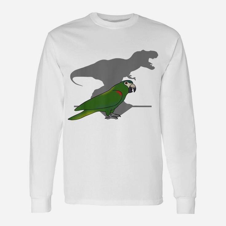 T-Rex Hahn's Macaw Birb Memes Funny Parrot Owner Unisex Long Sleeve