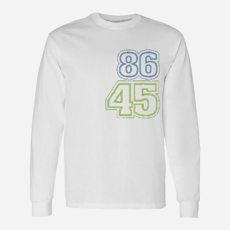 This 86 45 Blue No Matter Who Unisex Long Sleeve