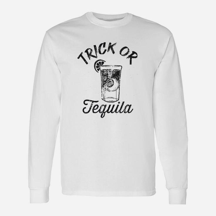 Trick Or Tequila Unisex Long Sleeve