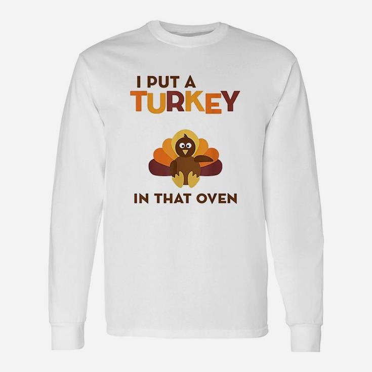 Turkey In Oven Unisex Long Sleeve