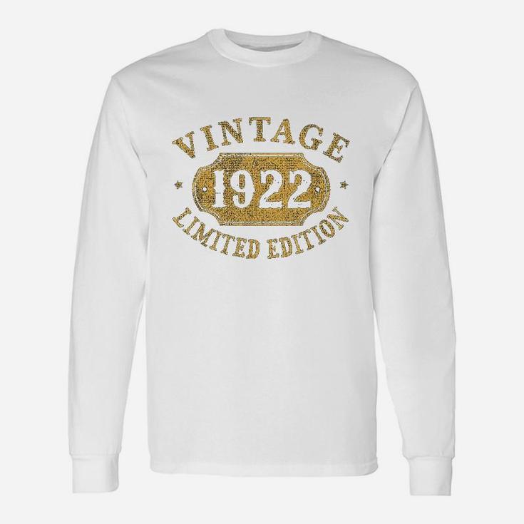 Vintage 1922 Unisex Long Sleeve