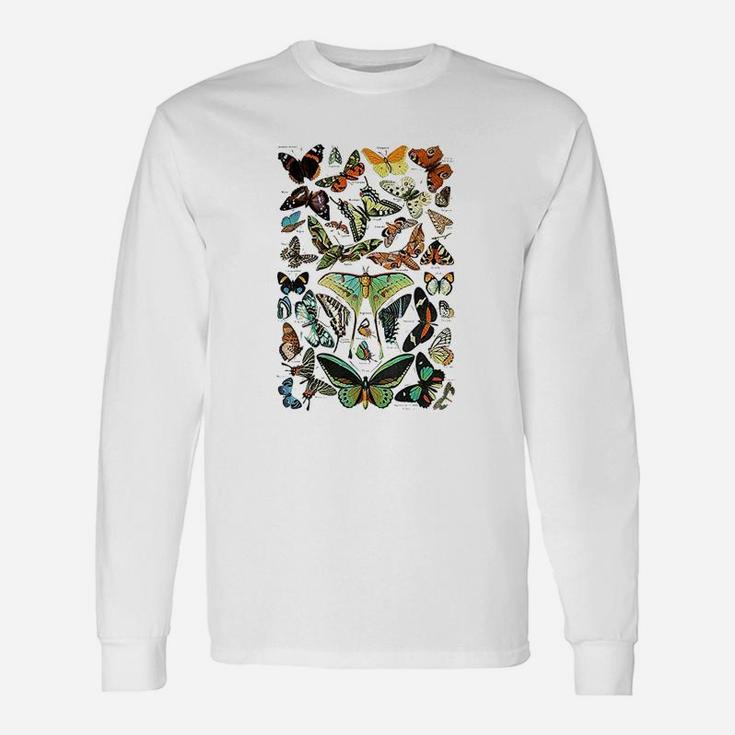 Vintage Butterflies Butterfly Collection Unisex Long Sleeve