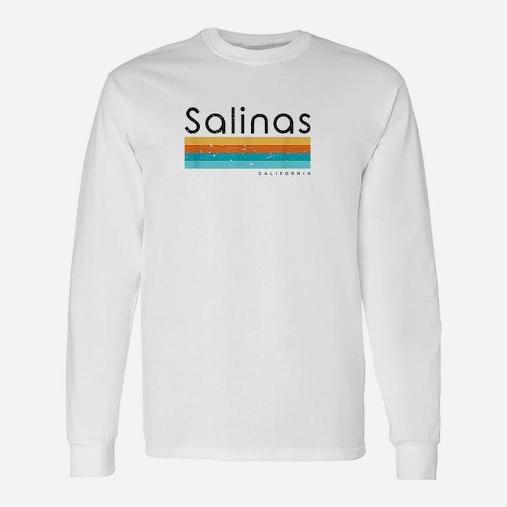 Vintage Salinas California Ca Retro Design Unisex Long Sleeve