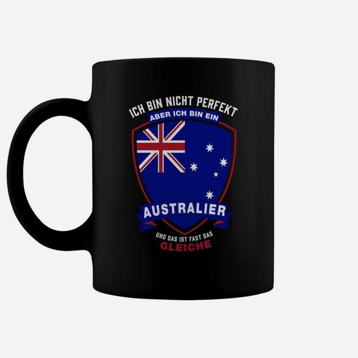 Ich Bin Nicht Perfekt Aber Ein Australier Tassen, Patriotisches Design