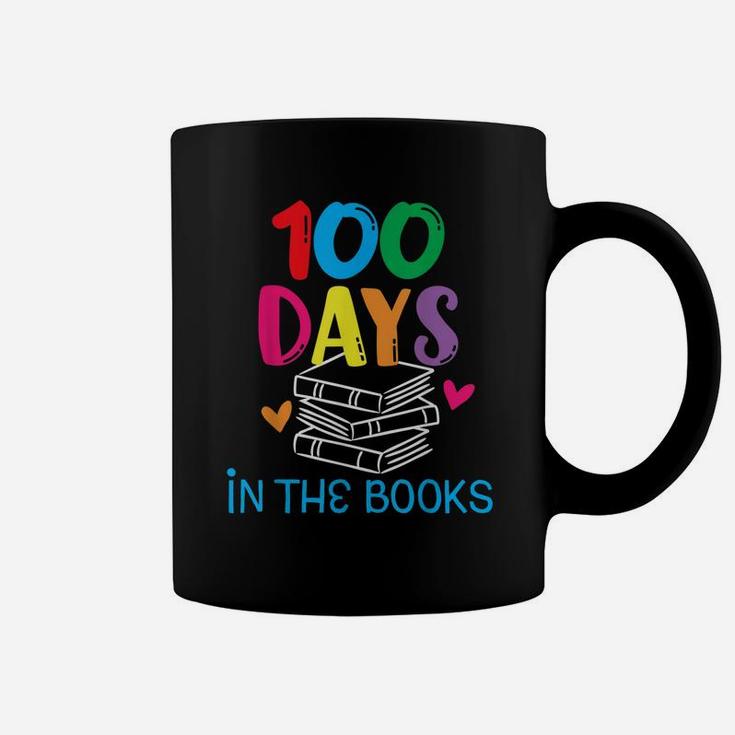 100 Days In The Books Book Lover English Reading Teacher Coffee Mug