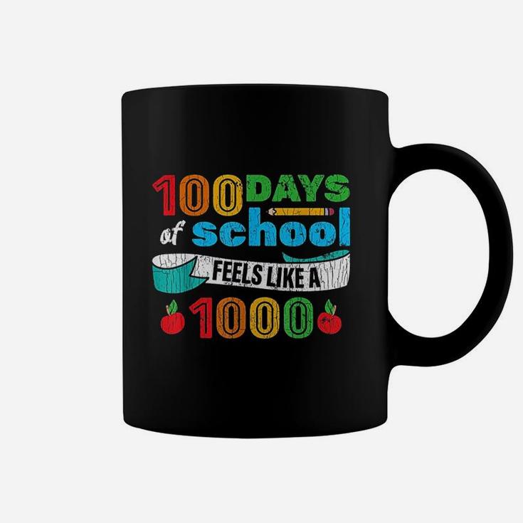 100 Days Of School For Students Teachers Funny Gift Coffee Mug