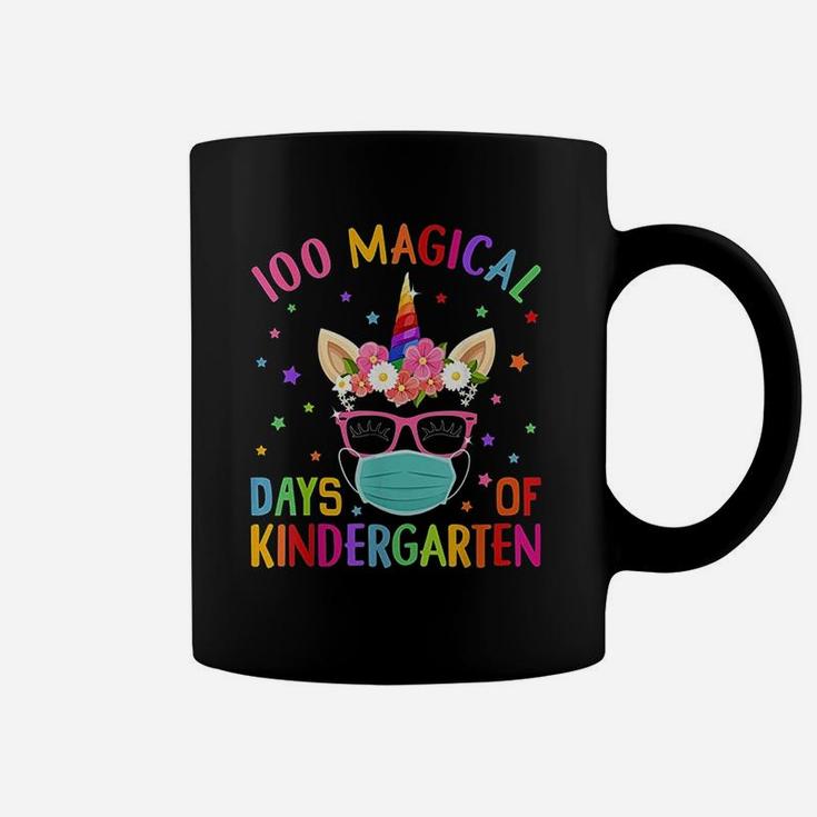 100 Magical Days Of Kindergarten School Unicorn Coffee Mug